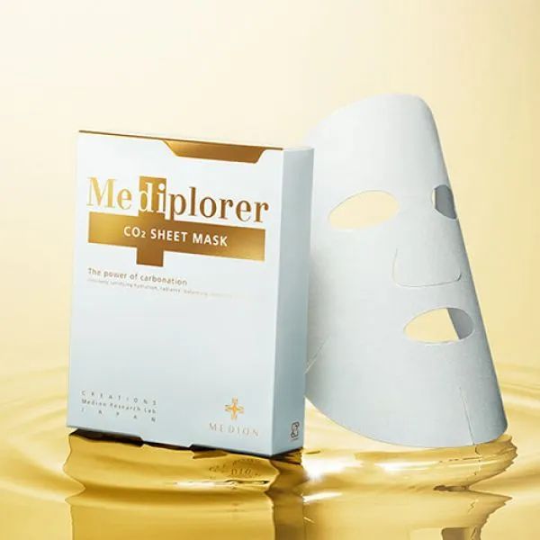 Hình ảnh thực tế mặt nạ Mediplorer CO2 Sheet Mask