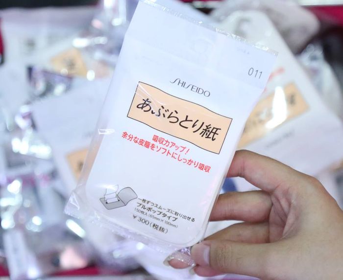 Hình ảnh sản phẩm Giấy Thấm Dầu Shiseido chính hãng