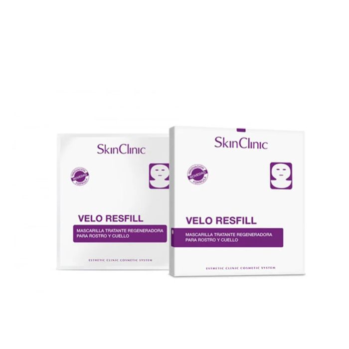 Hình ảnh minh họa hiệu quả sau khi sử dụng SkinClinic Velo Resfill Mask