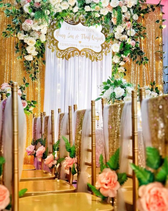 Không Gian Tiệc Cưới Ấm Cúng - Cát Tiên Wedding