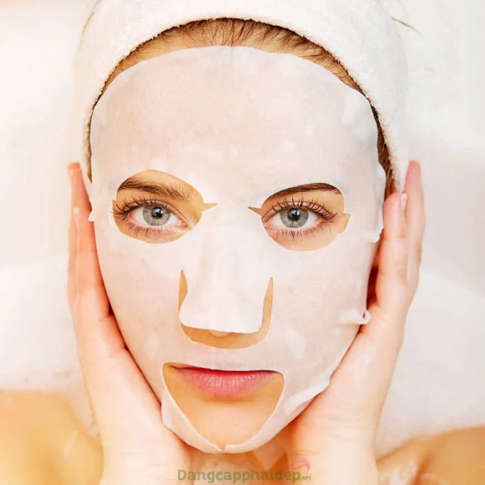 Hình ảnh minh họa hiệu quả sau khi sử dụng Dr.Spiller Cellosophy CBC Hydrogel Mask