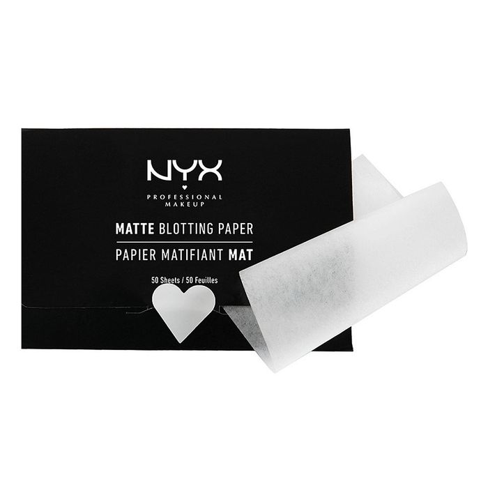 Giấy Thấm Dầu NYX Matte Blotting Paper - Ảnh 2: Thiết kế siêu mỏng với công nghệ thấm hút tức thì, bảo vệ lớp nền makeup nguyên vẹn