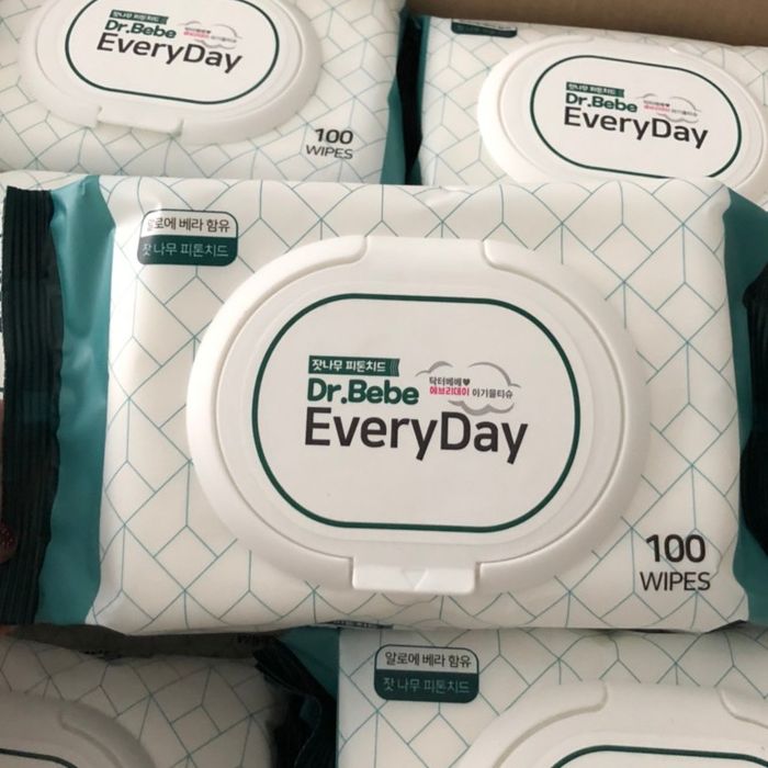 Hình ảnh minh họa Khăn Giấy Ướt Tẩy Trang Dr.Bebe EveryDay