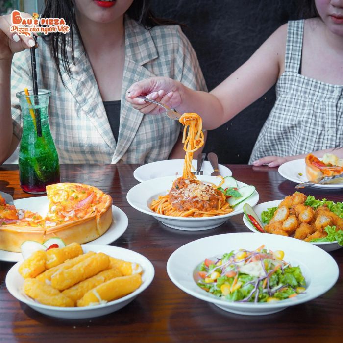 Hình ảnh đặc trưng của Bầu Pizza Thái Bình