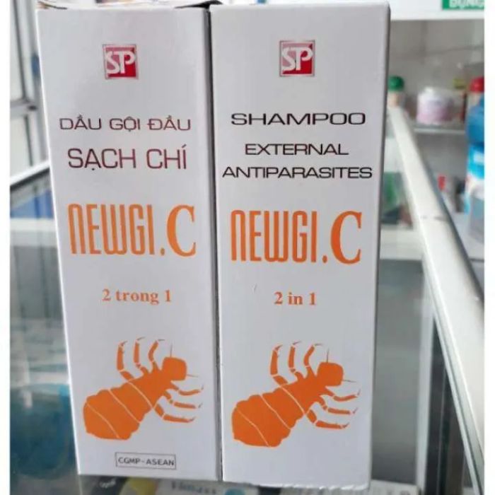 Hình ảnh minh họa dầu gội Newgi.C phiên bản mới
