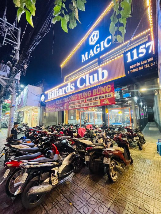 Không gian rộng lớn tại Magic Billiards