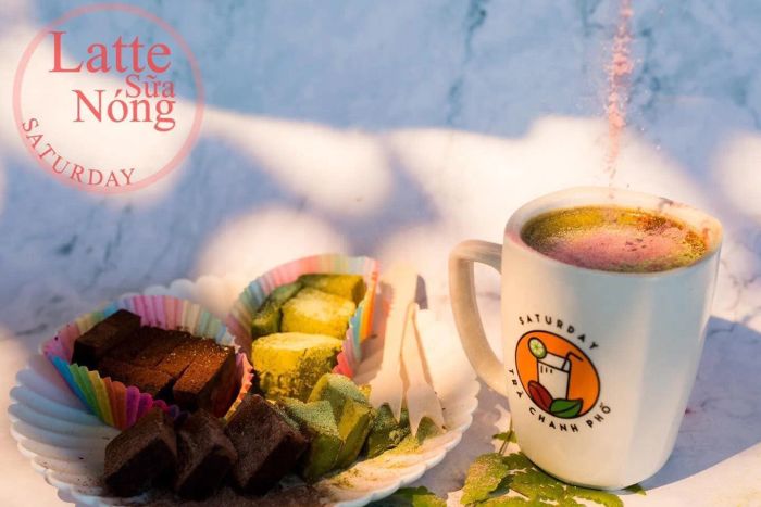 Những thức uống đặc trưng tại Saturday - Trà Chanh Phố