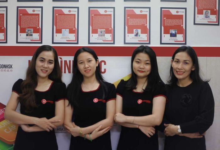 Hình ảnh lớp học tại Hoa Văn SaigonHSK
