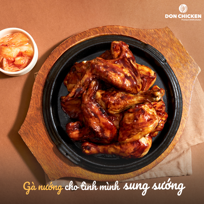 Hình ảnh không gian ấm cúng tại Don Chicken