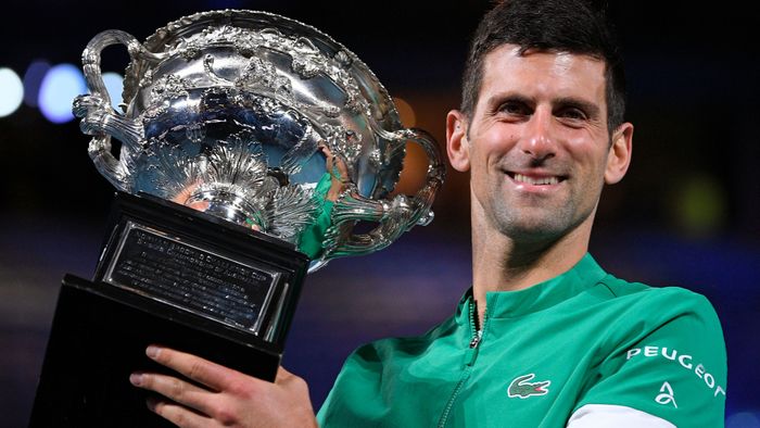 Ảnh 1: Novak Djokovic - Nhà vô địch kỷ lục Australian Open với 10 lần đăng quang