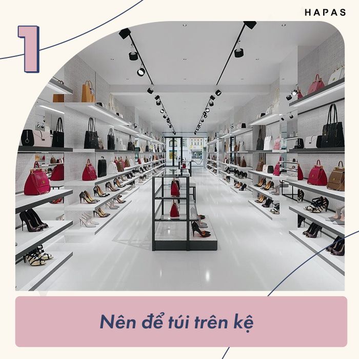 Hình ảnh ấn tượng về không gian mua sắm tại HAPAS