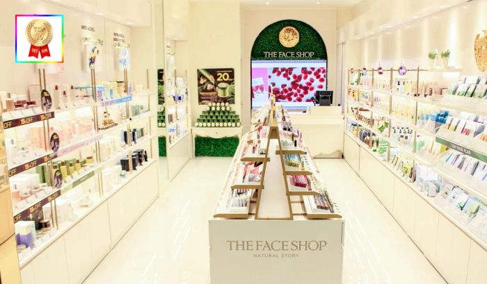 Bộ sưu tập sản phẩm đa dạng tại THE FACE SHOP