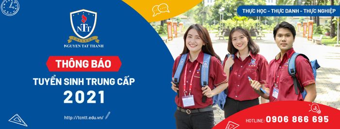 Hình ảnh cơ sở vật chất hiện đại tại Trường Trung Cấp Nguyễn Tất Thành