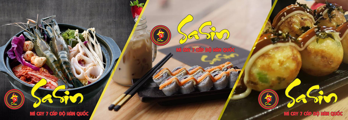 Hình ảnh tô mì cay Sasin Đắk Lắk bốc khói nghi ngút