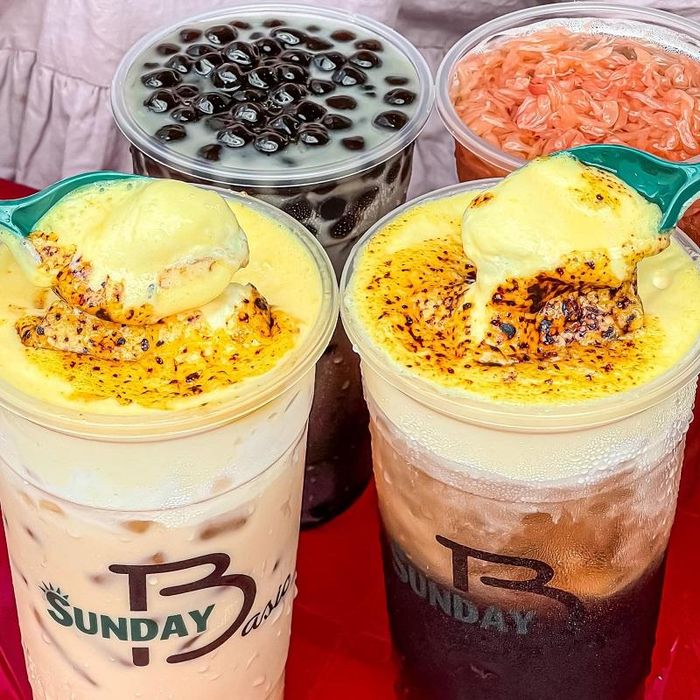 Sunday Basic - Những ly trà sữa bắt mắt đầy nghệ thuật