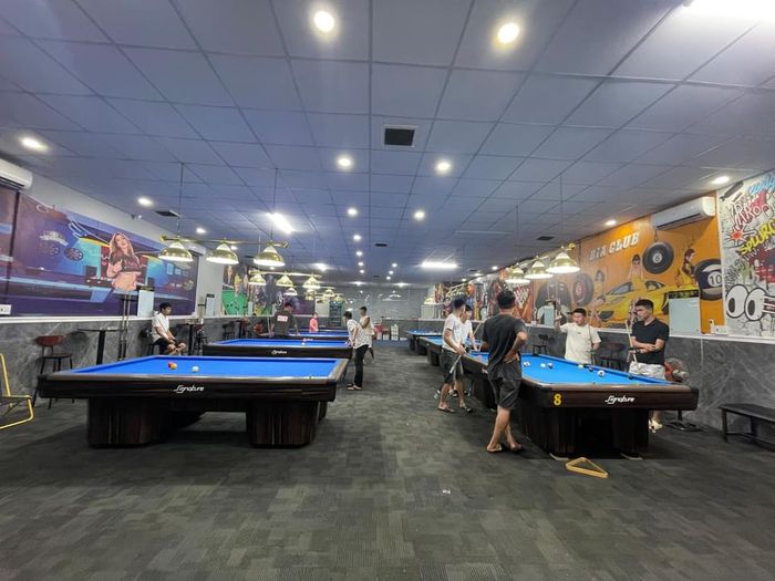 Không gian sang trọng tại Billiards T96 CLUB