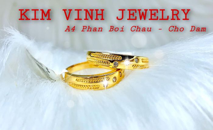 Bộ sưu tập nhẫn cưới đa dạng tại Kim Vinh Jewelry