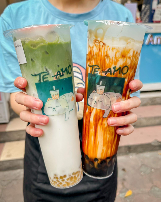 Te Amo - Những ly trà sữa nghệ thuật đầy màu sắc