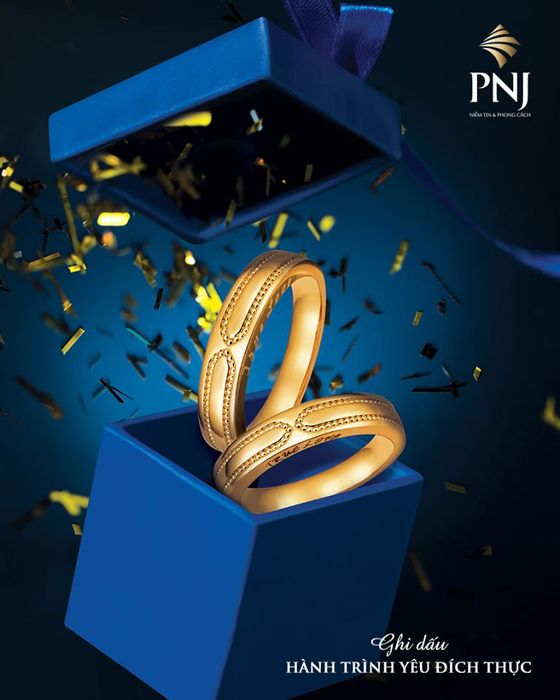 Bộ sưu tập nhẫn cưới tinh xảo tại PNJ Center