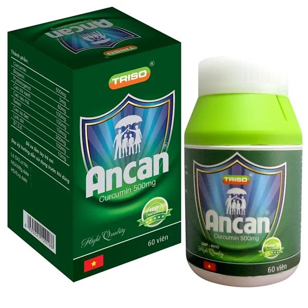 Hình ảnh sản phẩm Ancan - Bộ đôi dược liệu quý Curcumin và Linh chi