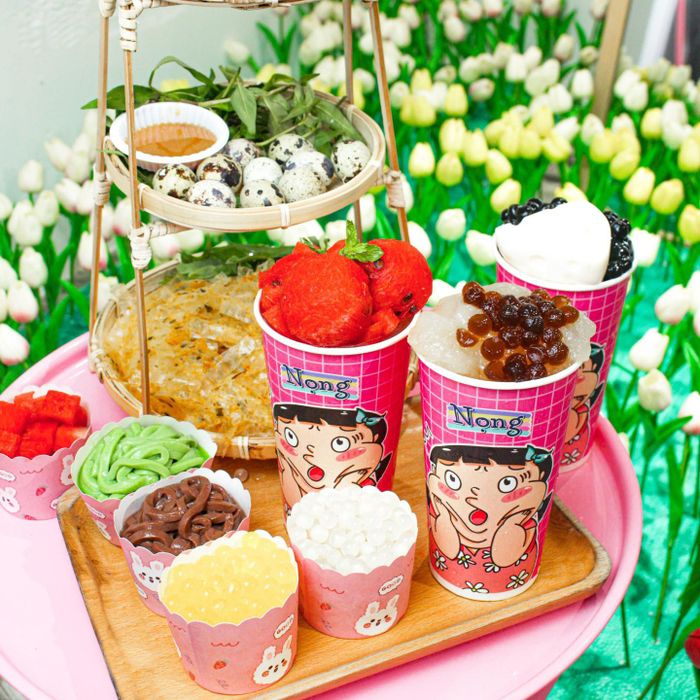 Trà Sữa Nọng - Những ly trà sữa bắt mắt đầy màu sắc