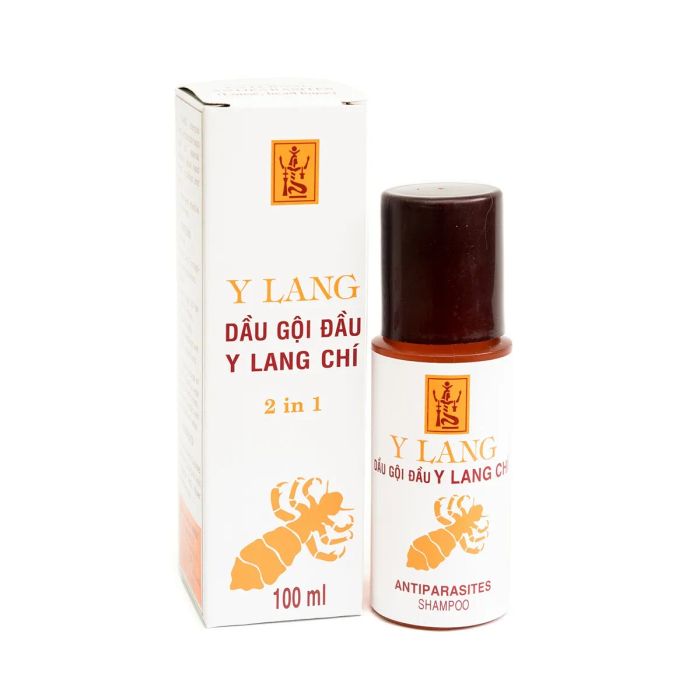 Dầu gội Y Lang - Hình ảnh minh họa 2: Cận cảnh hướng dẫn sử dụng khoa học, giúp tiêu diệt chấy chỉ sau 3 phút tiếp xúc.