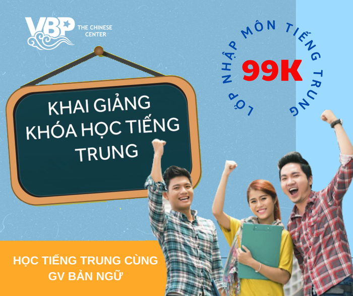 Hình ảnh lớp học trực tuyến tại VBP Chinese