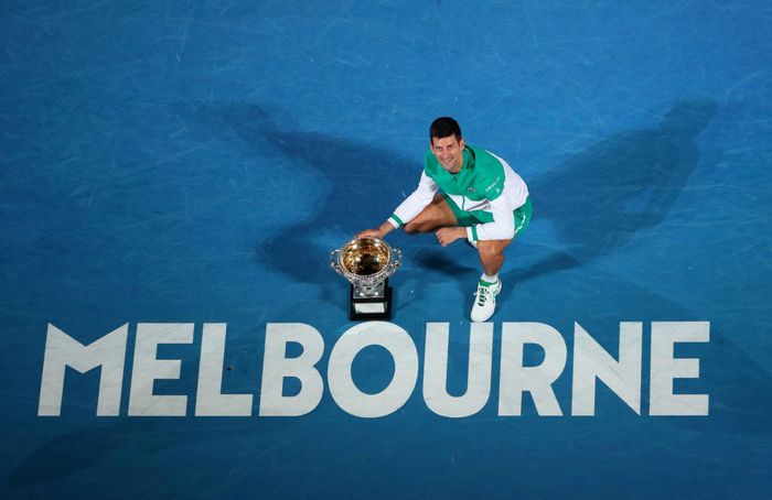 Ảnh 2: Djokovic - 'Bức tường thành' bất khả xâm phạm trên mặt sân cứng