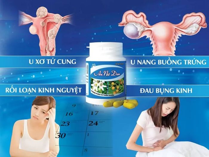 Hình ảnh sản phẩm An Nữ Đan - Bộ đôi dược liệu Trinh nữ hoàng cung và Xạ đen