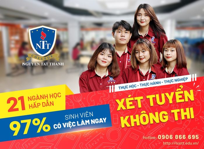 Cơ sở vật chất hiện đại tại Trường Trung Cấp Nguyễn Tất Thành