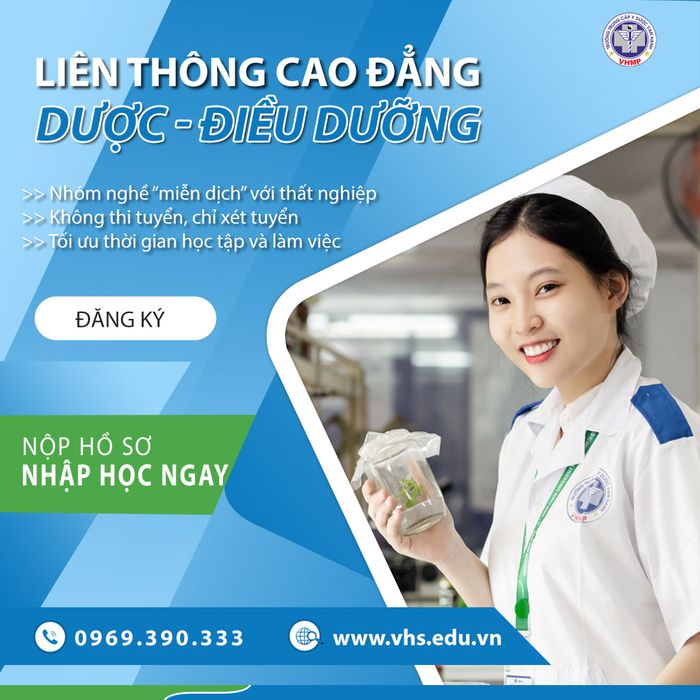 Thư viện và khu học tập hiện đại tại Trường Trung Cấp Y Dược Vạn Hạnh