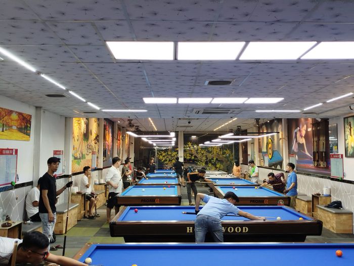 Hệ thống bàn bida đẳng cấp tại Billiard 262 Club