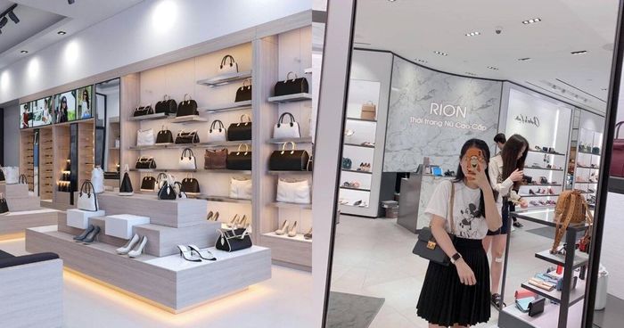 Không gian trưng bày ấn tượng tại Rion Fashion