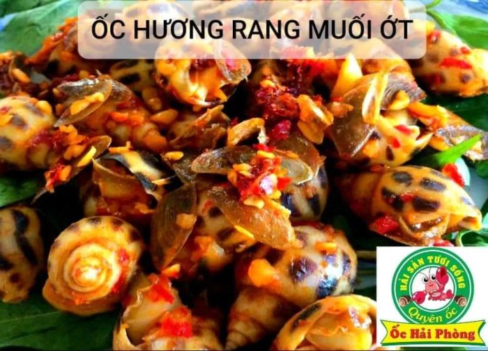 Hình ảnh các món ốc hấp dẫn tại Quyên Ốc