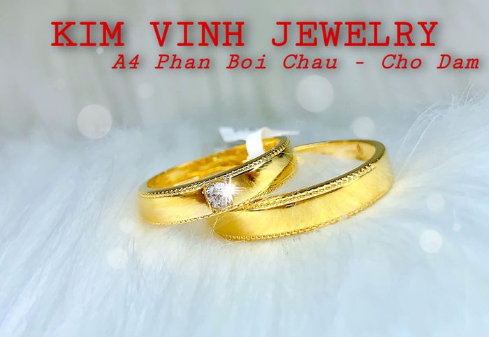 Không gian sang trọng tại Kim Vinh Jewelry