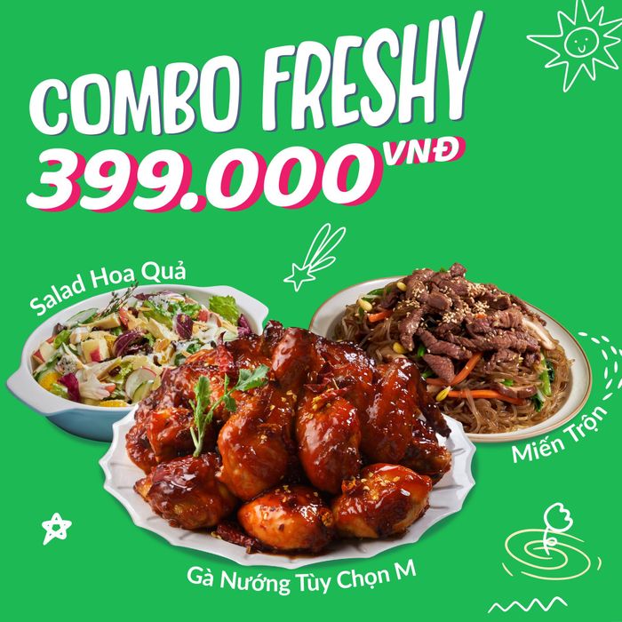 Hình ảnh món gà nướng hấp dẫn tại Don Chicken