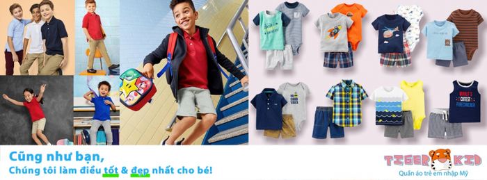 Bộ sưu tập Carter's độc quyền tại Tigerkidshop