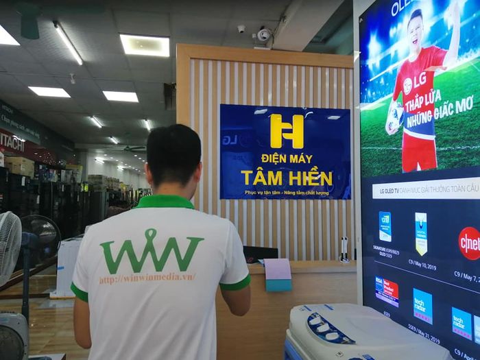 Không gian trải nghiệm sản phẩm tại Điện máy Tâm Hiền