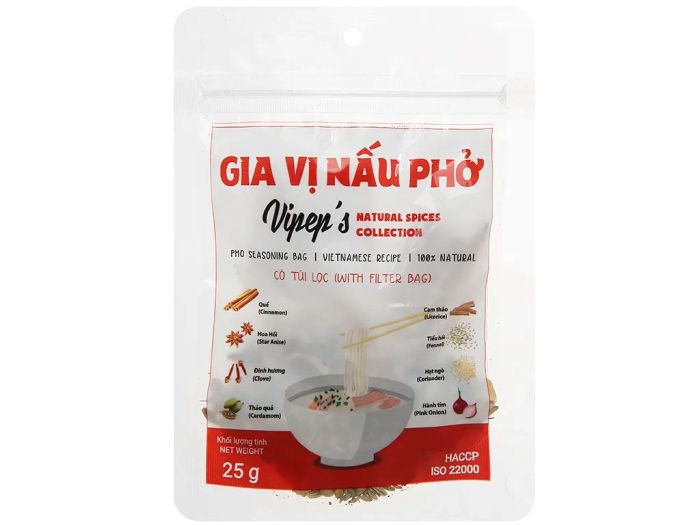 Hình ảnh sản phẩm gia vị phở Vipep (ảnh 2)