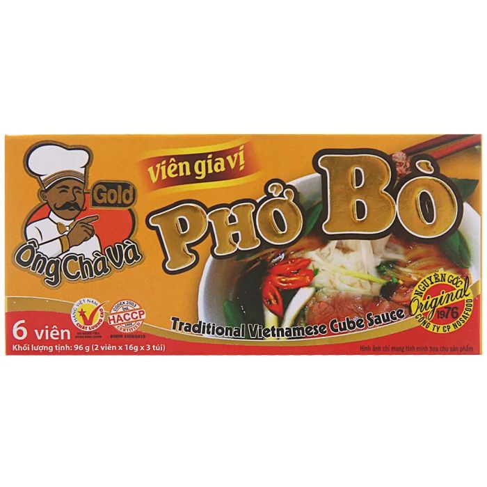 Hình ảnh sản phẩm viên gia vị phở bò Ông Chà Và Gold (ảnh 2)