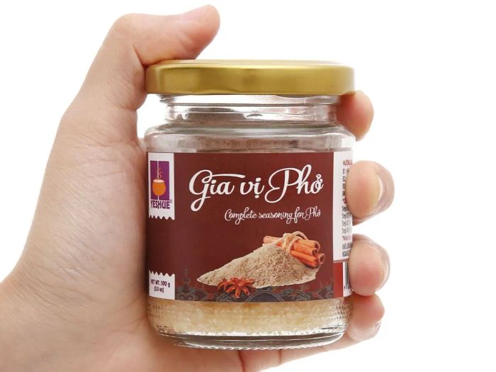 Hình ảnh bao bì gia vị phở Yeshue (ảnh 1)