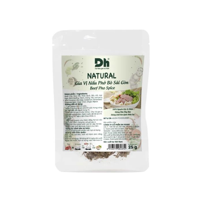 Hình ảnh minh họa gia vị phở bò Sài Gòn DH Food Natural (ảnh 2)