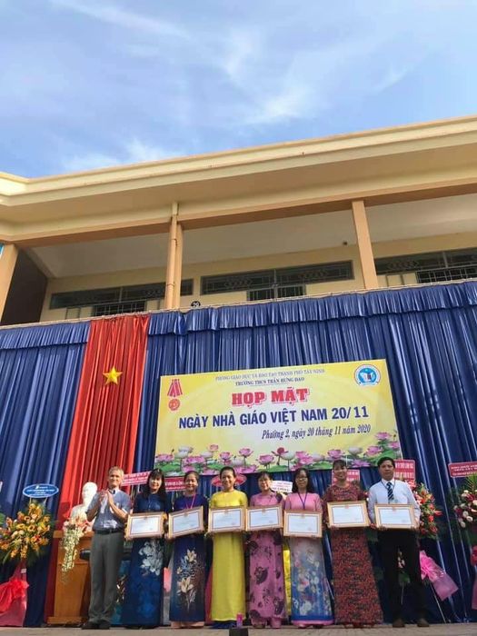 Không gian học tập tại Trường THCS Trần Hưng Đạo