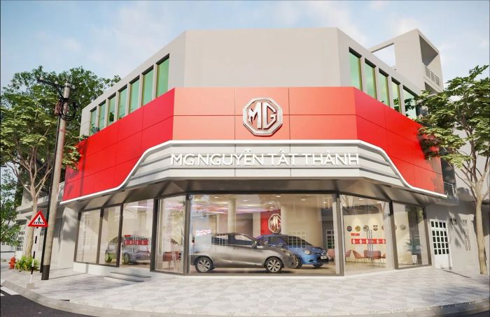 Góc nhìn ấn tượng khác về không gian MG Nguyễn Tất Thành
