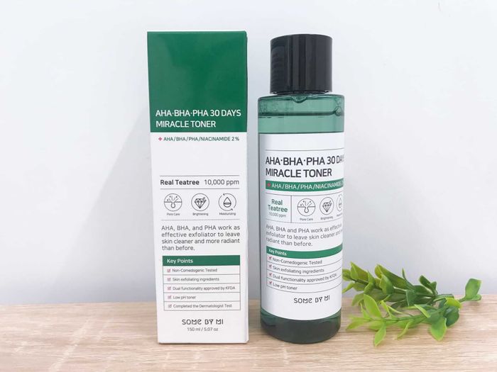 Some By Mi AHA-BHA-PHA 30 Days Miracle Toner - Hình ảnh thực tế sản phẩm
