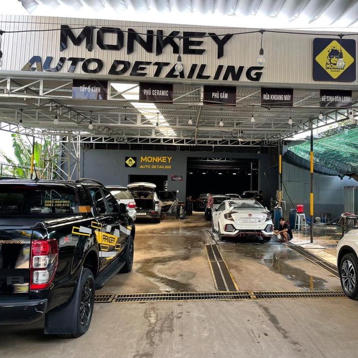 Hình ảnh thực tế tại Monkey Detailing