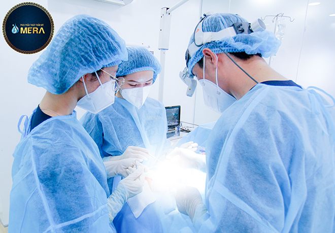 Hình ảnh ấn tượng về không gian hiện đại tại Phòng Khám Thẩm Mỹ Mera