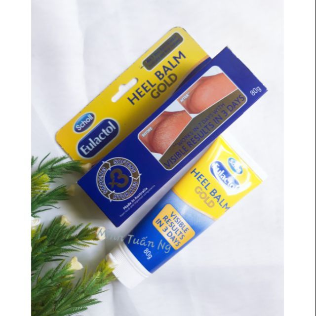 Hình ảnh thực tế Kem Eulactol Heel Balm Gold (ảnh 1)