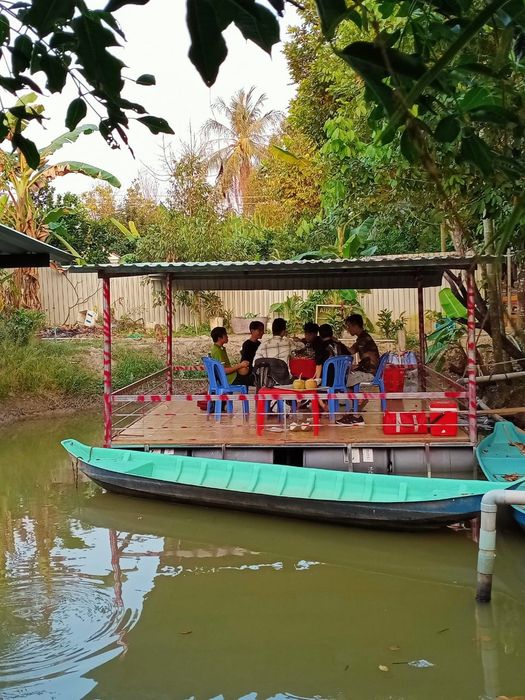 Bảo Thạch - Chiếc cầu tre bắc ngang dòng kênh xanh - Ảnh 2