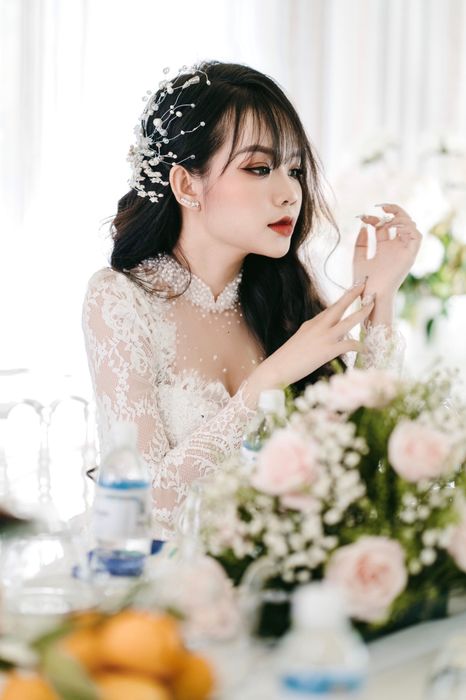 Hình ảnh thực tế lớp học tại Annie Makeup & Academy